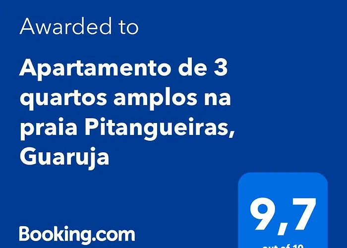 Apartamento De 3 Quartos Amplos Na Praia Pitangueiras, Guarujá